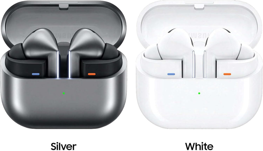 Samsung Galaxy Buds 3 Pro AI True Wireless Bluetooth Earbuds, Noise Cancelling, Sound Optimization, Redesigned Comfort Fit, Silver [US Version, Amazon Exclusive, 2Yr Warranty]