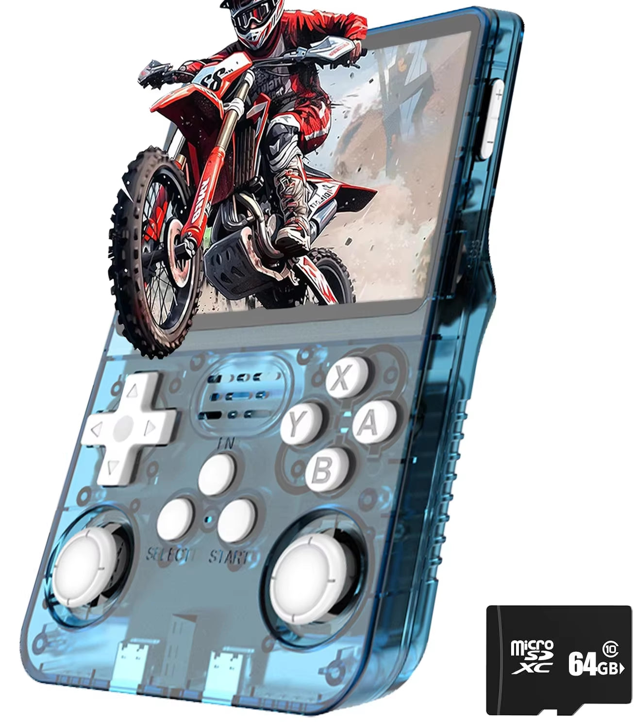 R36S Ultimate Game Console – Handheld ArkOS 2.0 System, 3.5” Portable Player with 64GB/128GB & 20,000+ Classic Games