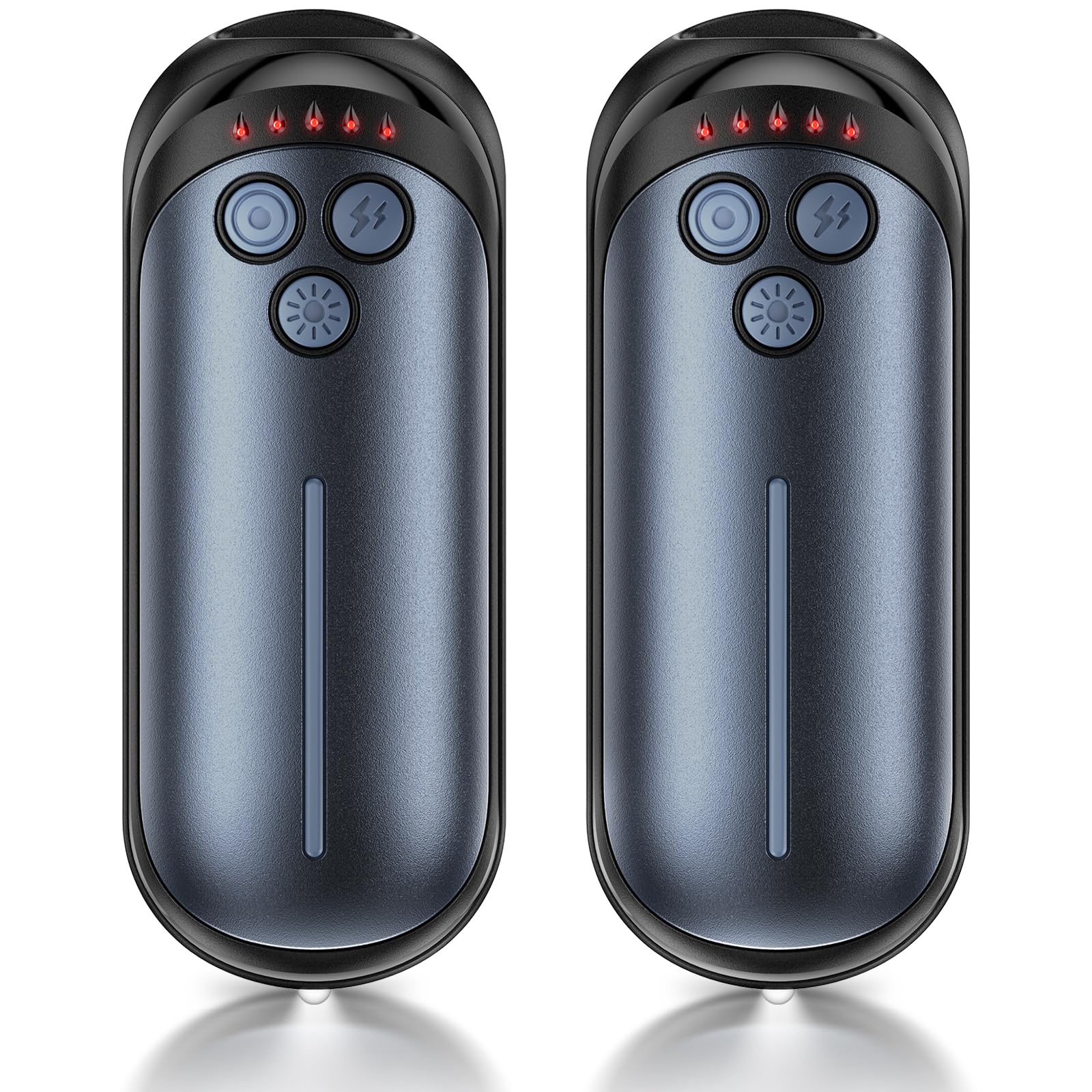 Rechargeable Hand Warmers 2 Pack, 6000mAh Electric Hand Warmer Rechargeable, 2 in 1 Portable Hand Warmers with AI Smart Chips, Outdoor, Hunting, Camping for Family for Christmas