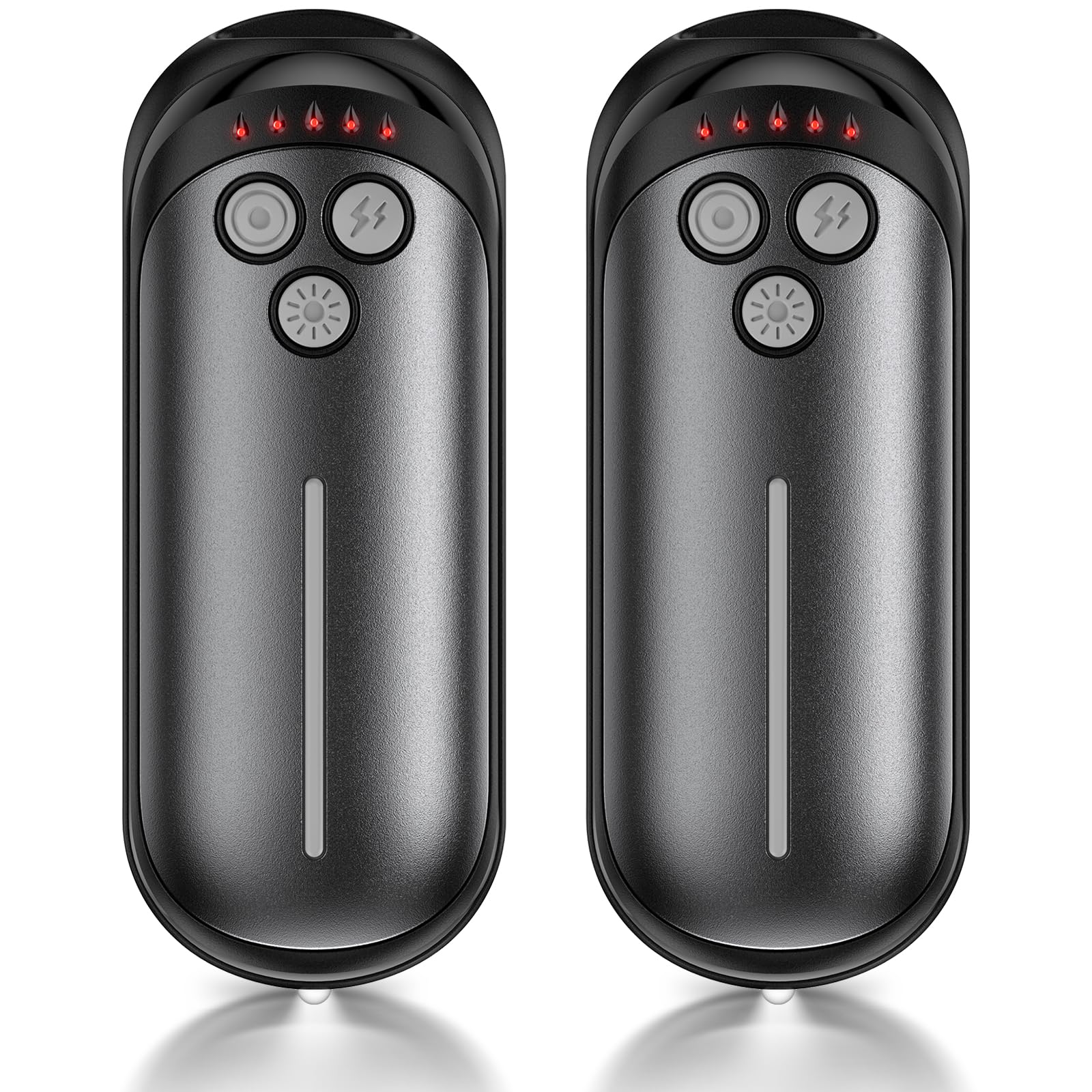 Rechargeable Hand Warmers 2 Pack, 6000mAh Electric Hand Warmer Rechargeable, 2 in 1 Portable Hand Warmers with AI Smart Chips, Outdoor, Hunting, Camping for Family for Christmas