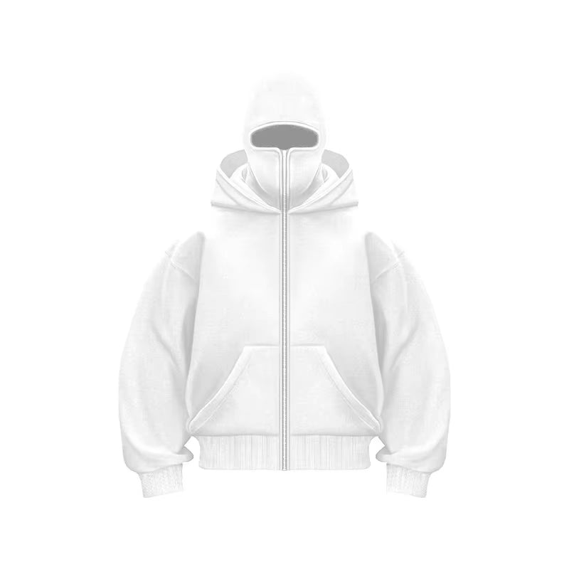 Soft Girl Meets Goth – Y2K Harajuku Double Hoodie for the Perfect Winter Look