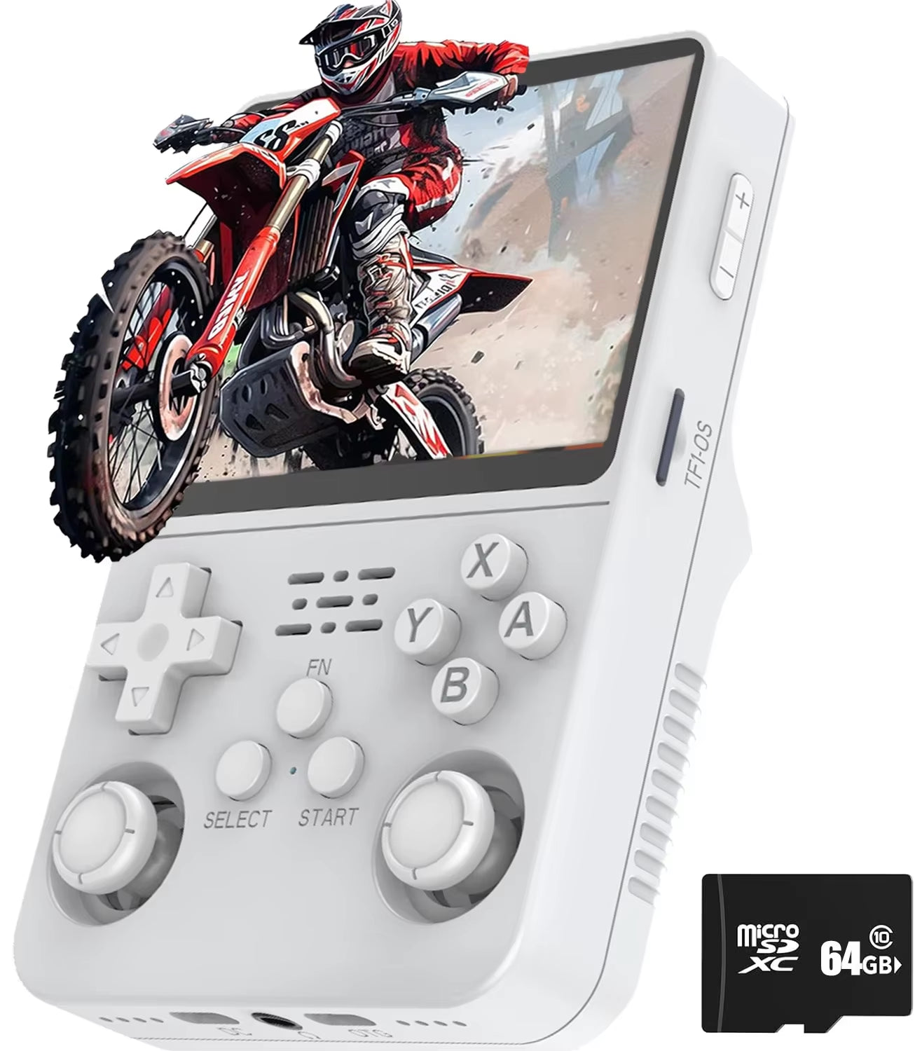R36S Ultimate Game Console – Handheld ArkOS 2.0 System, 3.5” Portable Player with 64GB/128GB & 20,000+ Classic Games